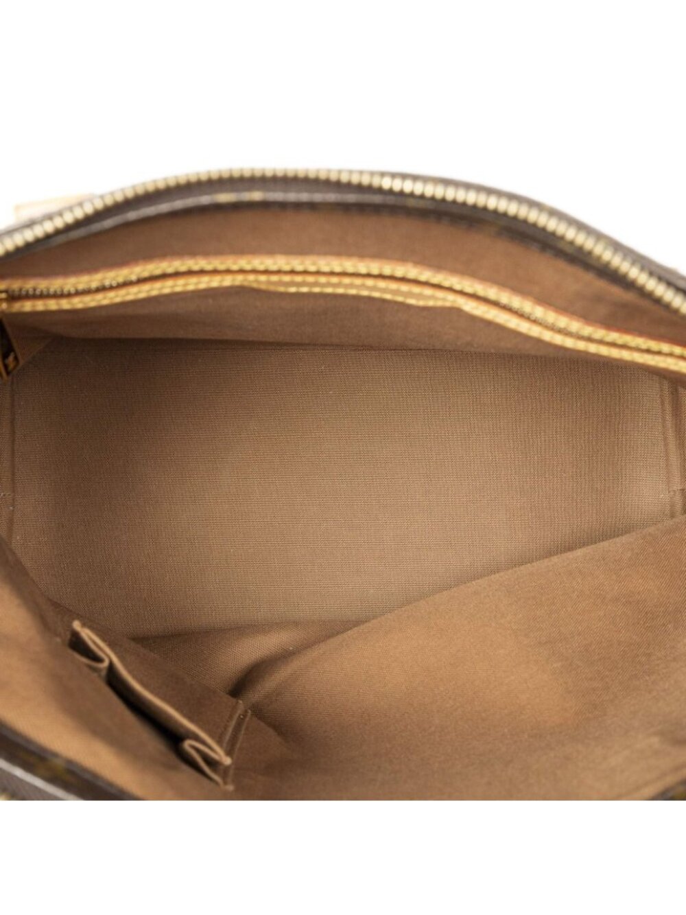 Louis Vuitton Cabas Mezzo Brown Monogram Canvas Tote Bag - Picture 9 of 10
